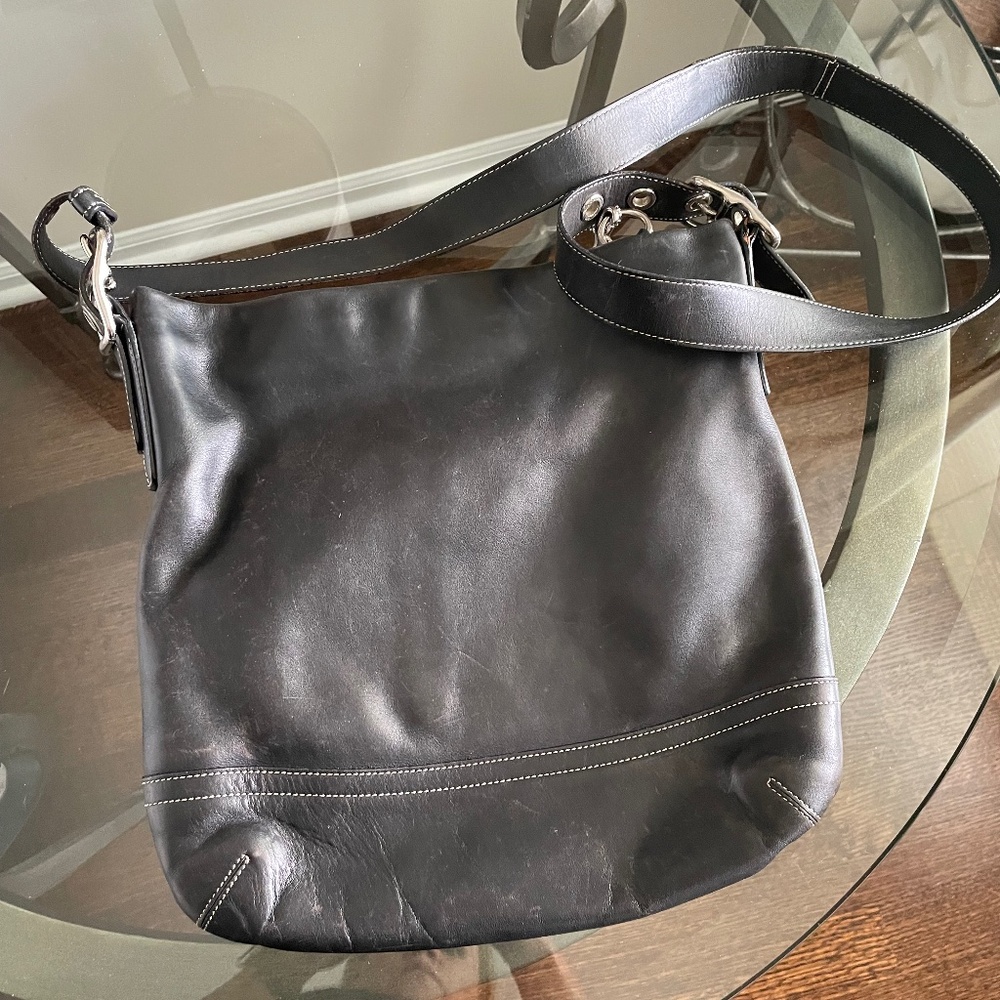 Vintage Leather Coach Purse
